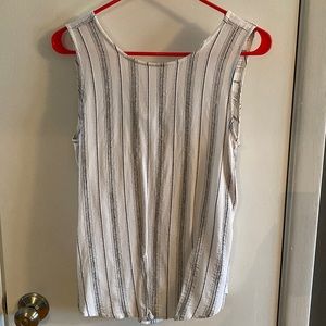 Striped Tank with Cute Back - LOFT